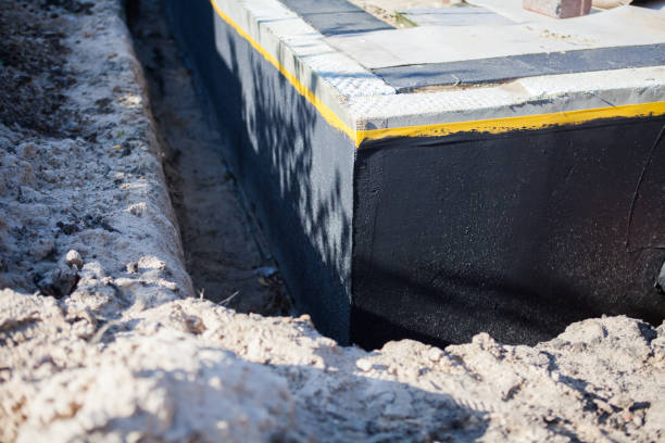 Professional Exterior Waterproofing technician working in Edgerton, MN